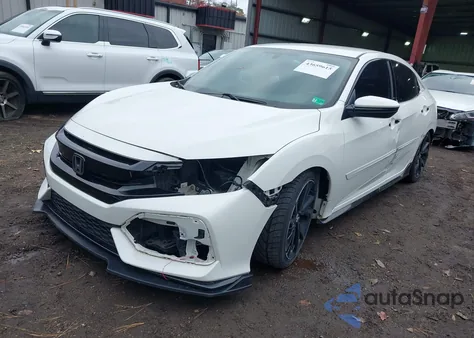2017 Honda Civic Sport from USA, damaged, VIN SHHFK7G49HU219959
